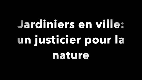 Jardinier en ville