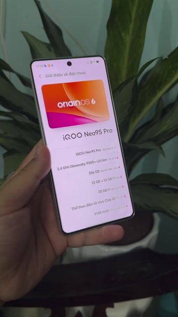 iQOO Neo9S Pro 12GB/256GB Trắng. Mua bán Điện thoại tại Thành phố Nam Định Nam Định được đăng bởi Trí Dũng Store hình 1