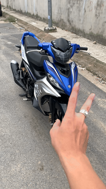 Yamaha Exciter 135 Côn tay Xanh, Bạc, Đen. Mua bán Xe máy tại Thành phố Thủ Đức Tp Hồ Chí Minh được đăng bởi văn hải 01 hình 1