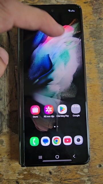 Samsung Z Fold 3 256GB Xanh rêu. Mua bán Điện thoại tại Quận Gò Vấp Tp Hồ Chí Minh được đăng bởi Lương Hùng hình 1