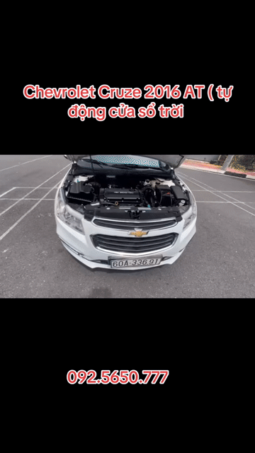 Chevrolet Cruze 2016 Tự động Trắng 98000 km. Mua bán Ô tô tại Huyện Bình Chánh Tp Hồ Chí Minh được đăng bởi Minh phát  hình 1