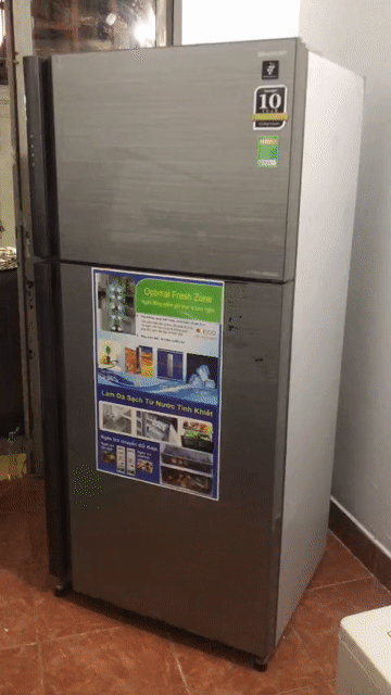 Tủ lạnh Sharp SJ-XP590PG-SL Inverter Xám. Mua bán Tủ lạnh tại Thành phố Vũng Tàu Bà Rịa - Vũng Tàu được đăng bởi thanh dương  hình 1