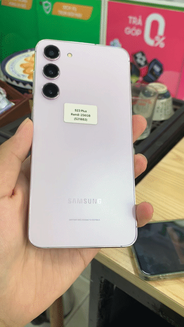 Samsung Galaxy S23 Plus 256GB Hồng Đã qua sử dụng. Mua bán Điện thoại tại Quận Ngô Quyền Hải Phòng được đăng bởi minmobile HP hình 1