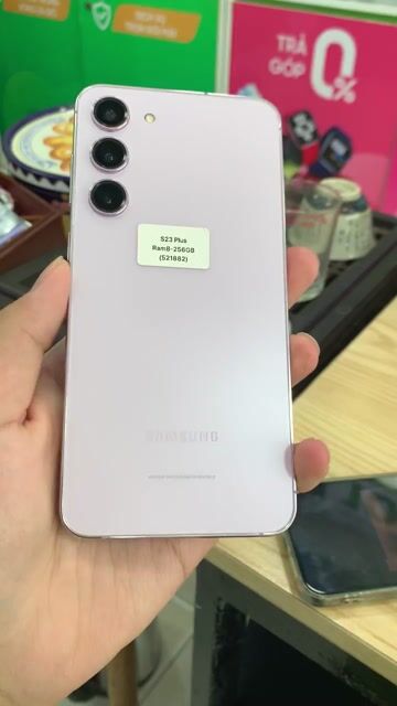Samsung Galaxy S23 Plus 256GB Hồng Đã qua sử dụng. Mua bán Điện thoại tại Quận Ngô Quyền Hải Phòng được đăng bởi minmobile HP hình 1