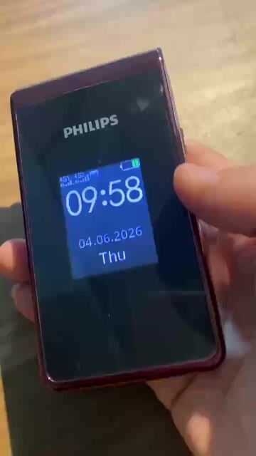Điện thoại nắp gập Philips 4G 2 màn hình còn mới. Mua bán Điện thoại tại Quận 12 Tp Hồ Chí Minh được đăng bởi Hung chung hình 1