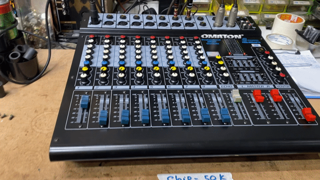 Omaton RQ-804FX Mixer 8 line zin tem.nhu mới. Mua bán Tivi, Âm thanh tại Huyện Châu Thành Bến Tre được đăng bởi MỘNG AUDIO Bến Tre hình 1