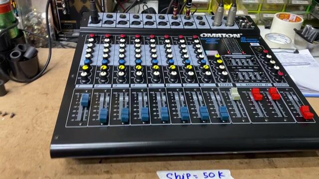 Omaton RQ-804FX Mixer 8 line zin tem.nhu mới. Mua bán Tivi, Âm thanh tại Huyện Châu Thành Bến Tre được đăng bởi MỘNG AUDIO Bến Tre hình 1