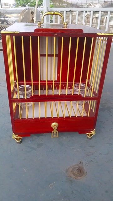 Lồng chim gỗ ép bổi. Mua bán Phụ kiện, Thức ăn, Dịch vụ tại Quận 12 Tp Hồ Chí Minh được đăng bởi Tân Nguyễn hình 1