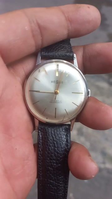 Đồng hồ Hesso unisex 36mm Thép Dây da. Mua bán Đồng hồ tại Quận 11 Tp Hồ Chí Minh được đăng bởi Sinh Nguyenduc hình 1
