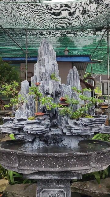 Hòn non bộ san hô kt 80x50x85. Mua bán Cây cảnh, đồ trang trí tại Quận 7 Tp Hồ Chí Minh được đăng bởi Non Bộ An Nhiên hình 1