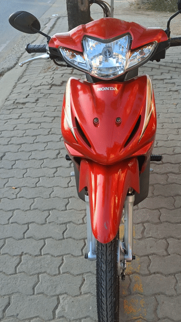 Honda Wave 110 2010 Đỏ. Mua bán Xe máy tại Huyện Nhà Bè Tp Hồ Chí Minh được đăng bởi tuân anh  hình 1