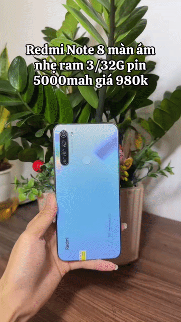 Xiaomi Redmi Note 8 3GB/32GB Xanh. Mua bán Điện thoại tại Quận Hà Đông Hà Nội được đăng bởi Điện Thoại Cũ  hình 1