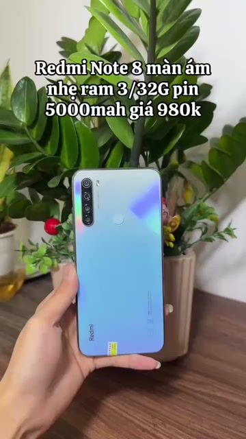 Xiaomi Redmi Note 8 3GB/32GB Xanh. Mua bán Điện thoại tại Quận Hà Đông Hà Nội được đăng bởi Điện Thoại Cũ  hình 1