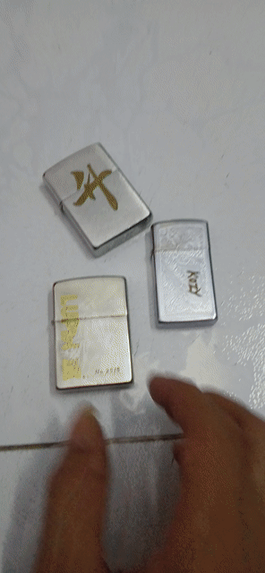 pass lại 3 zippo xưa 820k /3cai. Mua bán Đồ sưu tầm, đồ cổ tại Quận 8 Tp Hồ Chí Minh được đăng bởi nguyễn phúc hậu hình 1