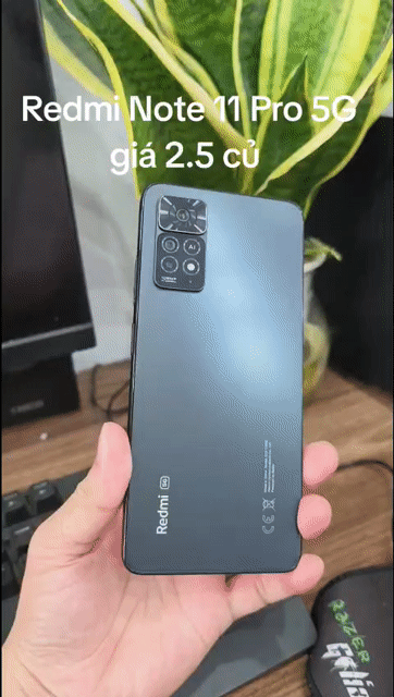 Redmi Note 11 Pro 5G 8GB/128GB zin full chức năng. Mua bán Điện thoại tại Quận Hà Đông Hà Nội được đăng bởi Shop Điện Thoại Cũ Zin hình 1
