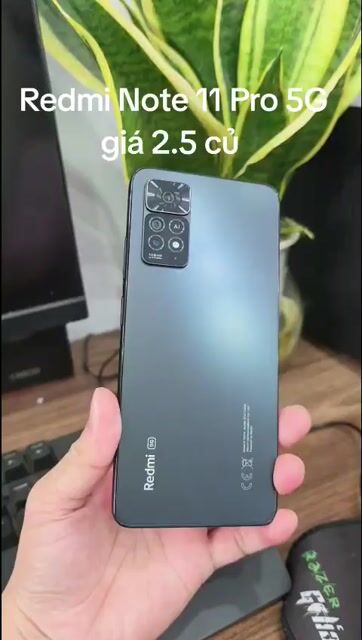 Redmi Note 11 Pro 5G 8GB/128GB zin full chức năng. Mua bán Điện thoại tại Quận Hà Đông Hà Nội được đăng bởi Shop Điện Thoại Cũ Zin hình 1