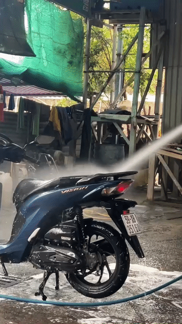 Honda Vision 2022 Xanh. Mua bán Xe máy tại Quận Gò Vấp Tp Hồ Chí Minh được đăng bởi Đặng Quách Công Thanh hình 1