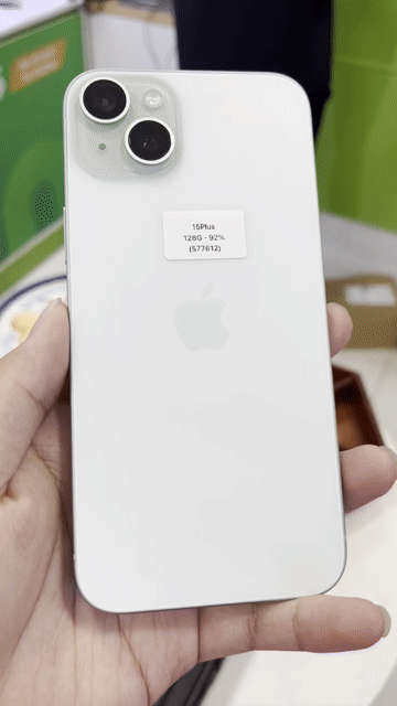 Apple iPhone 15 Plus 128GB Xanh lá Likenew. Mua bán Điện thoại tại Quận Ngô Quyền Hải Phòng được đăng bởi TRAN SONG HA hình 1