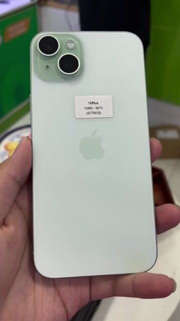 Apple iPhone 15 Plus 128GB Xanh lá Likenew. Mua bán Điện thoại tại Quận Ngô Quyền Hải Phòng được đăng bởi TRAN SONG HA hình 1