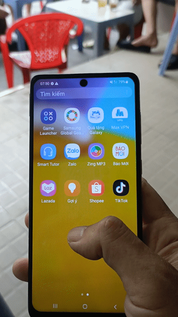Samsung A71 màu Trắng. Mua bán Điện thoại tại Quận 12 Tp Hồ Chí Minh được đăng bởi Thanh dang hình 1