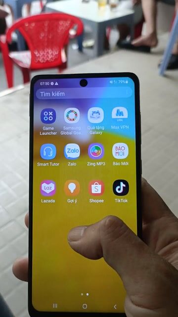 Samsung A71 màu Trắng. Mua bán Điện thoại tại Quận 12 Tp Hồ Chí Minh được đăng bởi Thanh dang hình 1