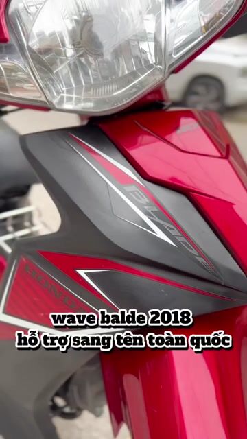 Honda Wave Blade 110 2018 Vành Đúc xe cực đẹp. Mua bán Xe máy tại Quận Cầu Giấy Hà Nội được đăng bởi Xe Máy Đoàn Văn Cam Kết Đúng Ảnh Đúng Biển Đúng Giá Trị hình 1