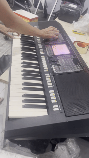Đàn Organ Yamaha S750 Đen. Mua bán Nhạc cụ tại Quận Tân Bình Tp Hồ Chí Minh được đăng bởi KTM hình 1