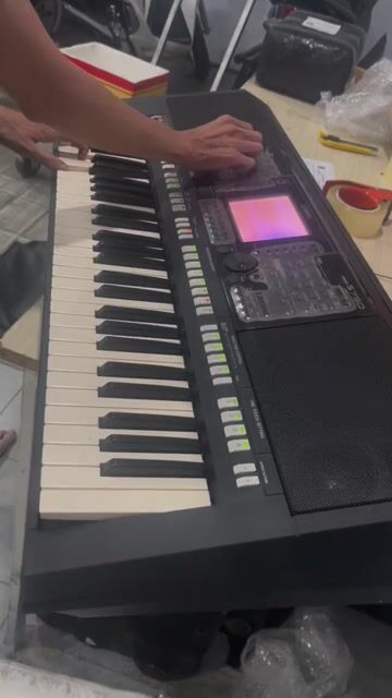 Đàn Organ Yamaha S750 Đen. Mua bán Nhạc cụ tại Quận Tân Bình Tp Hồ Chí Minh được đăng bởi KTM hình 1