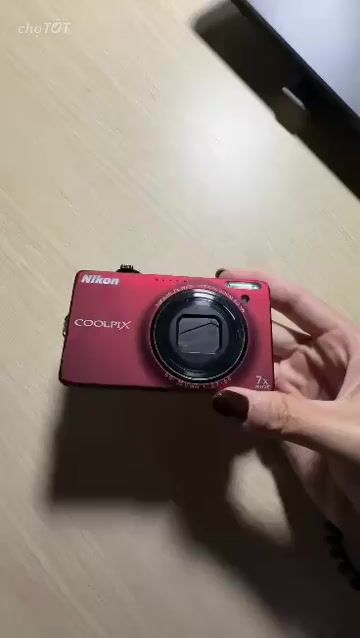 Máy ảnh Nikon Coolpix S6000 Đỏ. Mua bán Máy ảnh, Máy quay tại Thành phố Thủ Đức Tp Hồ Chí Minh được đăng bởi Như Quỳnh hình 1