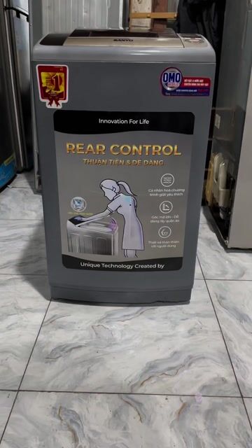 Máy giặt Sanyo 7kg Xám. Mua bán Máy giặt tại Quận 12 Tp Hồ Chí Minh được đăng bởi Hà Trọng Lân hình 1