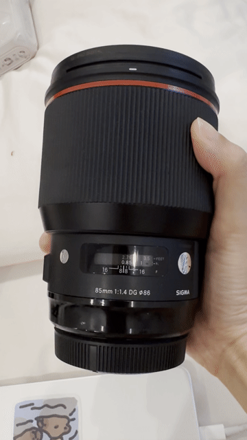 Ống kính Sigma 85 Art F1.4 Đen. Mua bán Máy ảnh, Máy quay tại Quận 3 Tp Hồ Chí Minh được đăng bởi Linh hình 1