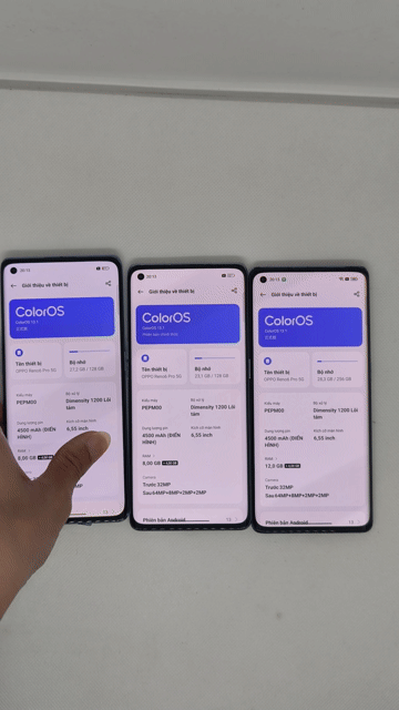 Oppo Reno6 Pro 8/128GB và 12/256 Xanh. Mua bán Điện thoại tại Quận Thanh Xuân Hà Nội được đăng bởi Đỗ Mạnh Nhuận hình 1