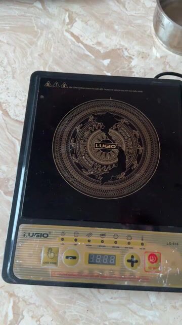 Bếp từ Lugio LG-616 Đen. Mua bán Bếp, lò, đồ điện nhà bếp tại Thị xã Sơn Tây Hà Nội được đăng bởi A Chính Bếp từ KC hình 1
