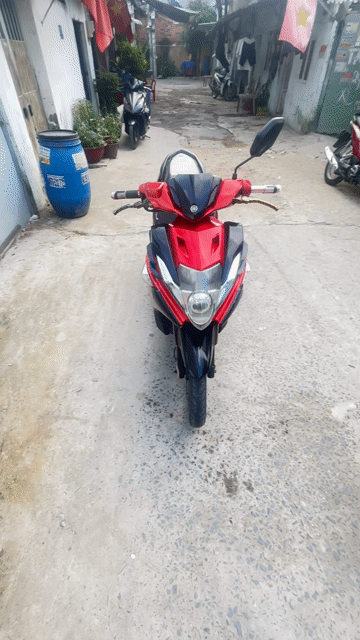Yamaha Nouvo 5 2012 Đỏ đen. Mua bán Xe máy tại Quận 7 Tp Hồ Chí Minh được đăng bởi Chuyên Xe Giá Tốt hình 1