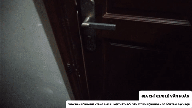Cho thuê Căn hộ Chung cư Quận Tân Bình Tp Hồ Chí Minh diện tích 45 m² giá 4,5 triệu/tháng