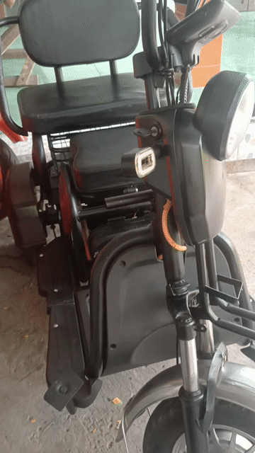 Xe 3 bánh điện màu Đen. Mua bán Phương tiện khác tại Huyện Chợ Gạo Tiền Giang được đăng bởi Huỳnh cường hình 1