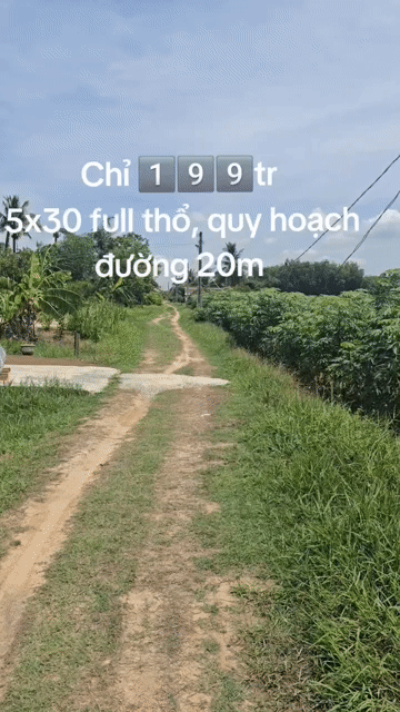 Mua bán Đất Huyện Bến Cầu Tây Ninh diện tích 150 m² giá 189 triệu