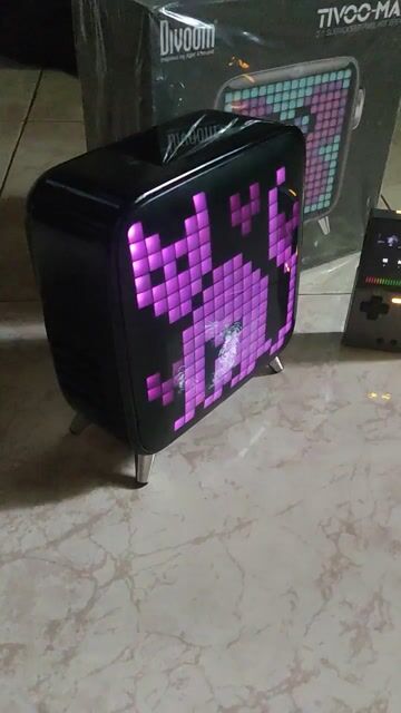 Loa Bluetooth Divoom Tivoo-Max Đen pixel art. Mua bán Tivi, Âm thanh tại Thành phố Bà Rịa Bà Rịa - Vũng Tàu được đăng bởi Minh Khoi hình 1