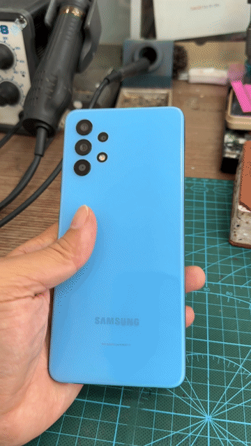 Samsung Galaxy A32 128GB Xanh dương. Mua bán Điện thoại tại Huyện Gò Công Đông Tiền Giang được đăng bởi Điện Thoại Giá Rẻ hình 1