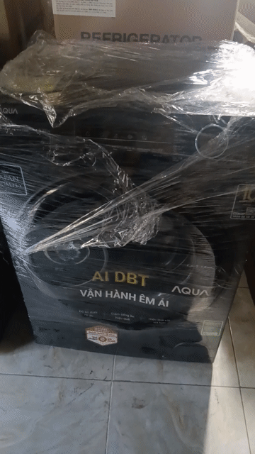 Máy giặt Aqua AQD-A952J BK 9.5kg Đen. Mua bán Máy giặt tại Thị xã Tân Uyên Bình Dương được đăng bởi linh dan hình 1