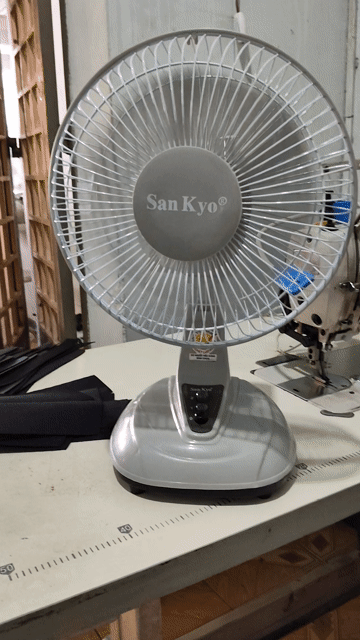 Quạt tích điện San Kyo B2 Xám. Mua bán Quạt tại Thành phố Thuận An Bình Dương được đăng bởi Nguyenvanchi hình 1