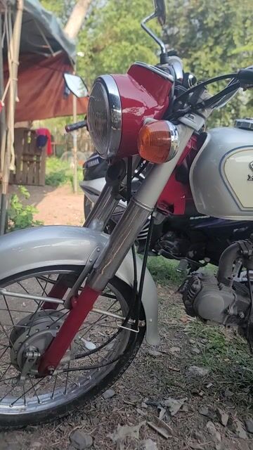 Honda CD 90 Đỏ-Bạc. Mua bán Xe máy tại Huyện Hóc Môn Tp Hồ Chí Minh được đăng bởi Toàn Trần Minh hình 1