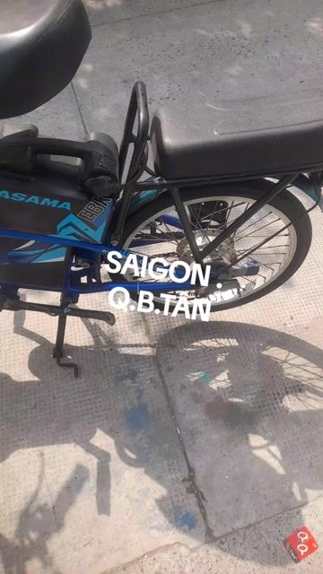 Xe đạp điện Asama Xanh dương. Mua bán Xe đạp tại Huyện Bình Chánh Tp Hồ Chí Minh được đăng bởi Ngô Thanh Trọng hình 1
