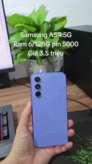 Samsung A54 5G 128G zin còn vân tay màn face NFC. Mua bán Điện thoại tại Quận Hà Đông Hà Nội được đăng bởi Shop Điện Thoại Cũ Zin hình 1