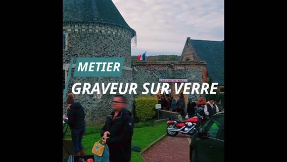 Le métier de graveur sur verre