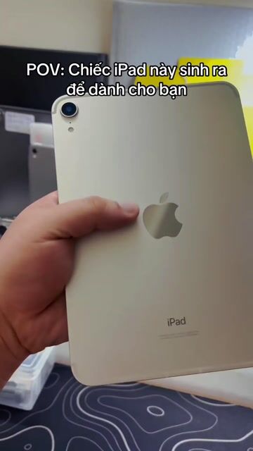 iPad Mini 6 64GB Wifi + 5G starlight zin 99% P91. Mua bán Máy tính bảng tại Quận Tân Bình Tp Hồ Chí Minh được đăng bởi TÁO BI STORE CHUYÊN IPAD ZIN CHẤT hình 1