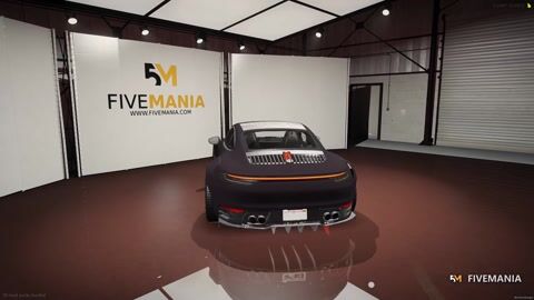 FIVEM 911 | Realistic Sports Car [Unbadged] Add-On | Interior & Exterior | Working Lights | Tuning Parts | Optimized | Fivem Ready | High Quality — video preview