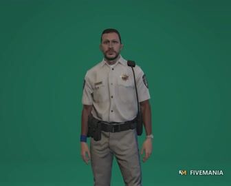 Eli Cop | Male Ped | Multiple Outfits | Optimized & Fivem Ready [Add-On] — video preview