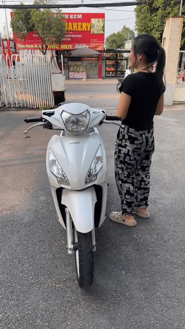 Honda Vision 2015 Trắng. Mua bán Xe máy tại Thành phố Thuận An Bình Dương được đăng bởi xe máy phước thịnh hình 1