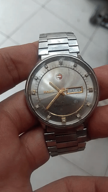 Đồng hồ Rado Silver Star 38mm Bạc. Mua bán Đồng hồ tại Quận 3 Tp Hồ Chí Minh được đăng bởi chơi vì dam me hình 1